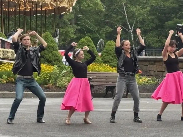 Carousel Dance Party background image